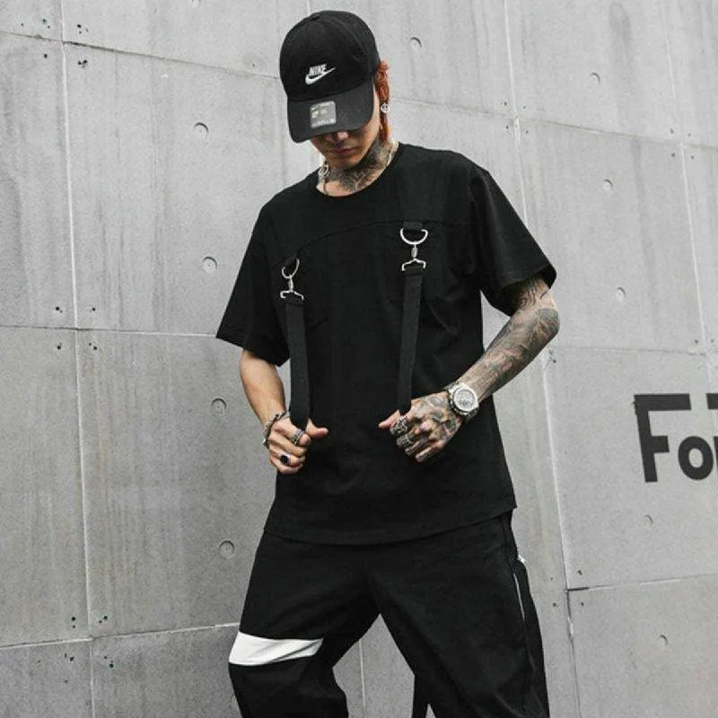 Strap Techwear T-Shirt sold by Yugen Theory