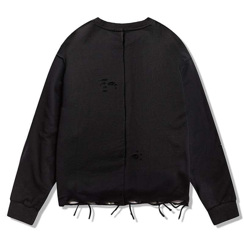 Distressed Sweatshirt sold by Yugen Theory