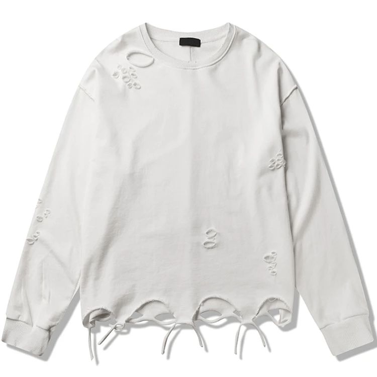 Distressed Sweatshirt sold by Yugen Theory product image thumbnail 5