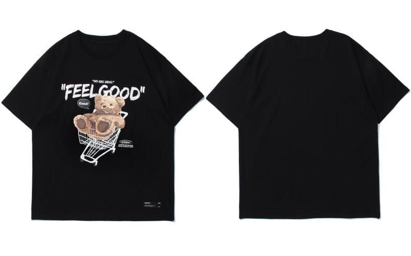 Feel Good Teddy Bear T-Shirt sold by Yugen Theory product image thumbnail 3