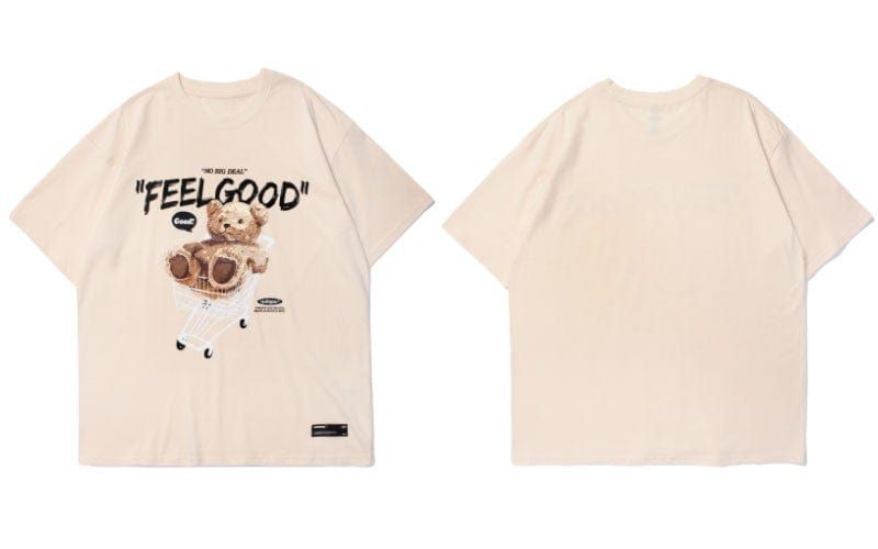 Feel Good Teddy Bear T-Shirt sold by Yugen Theory product image thumbnail 4