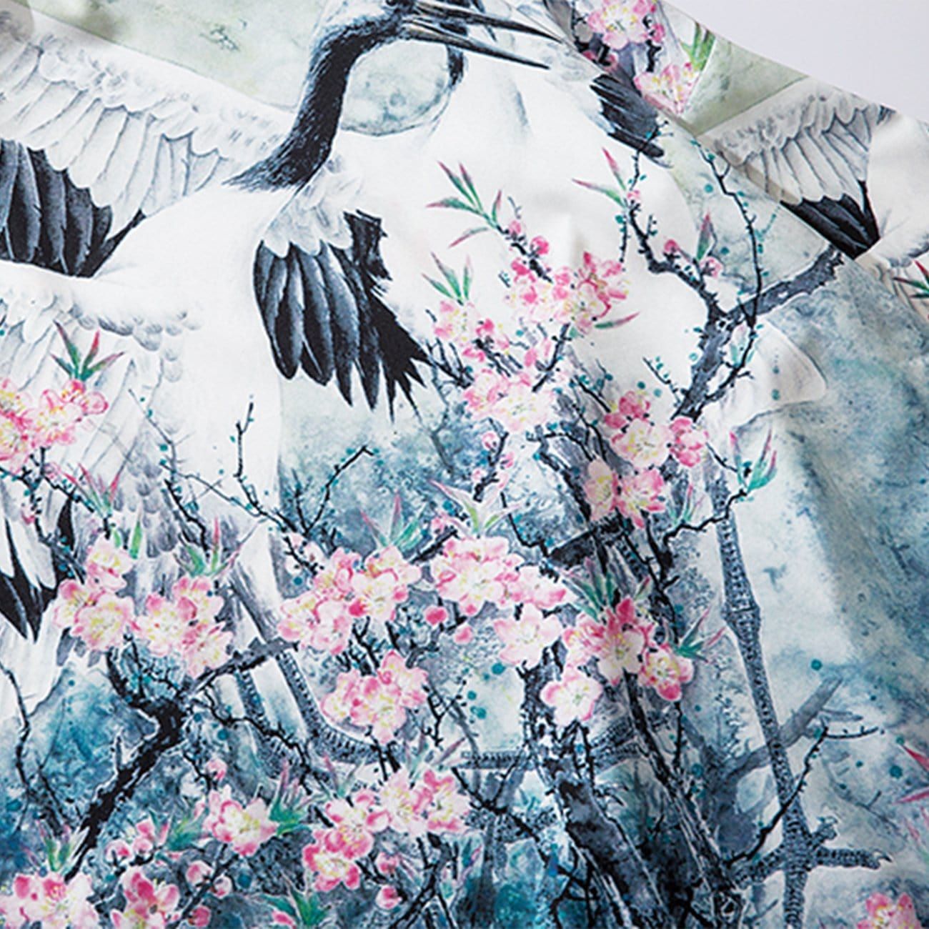 Flower Crane Kimono sold by Yugen Theory product image thumbnail 4