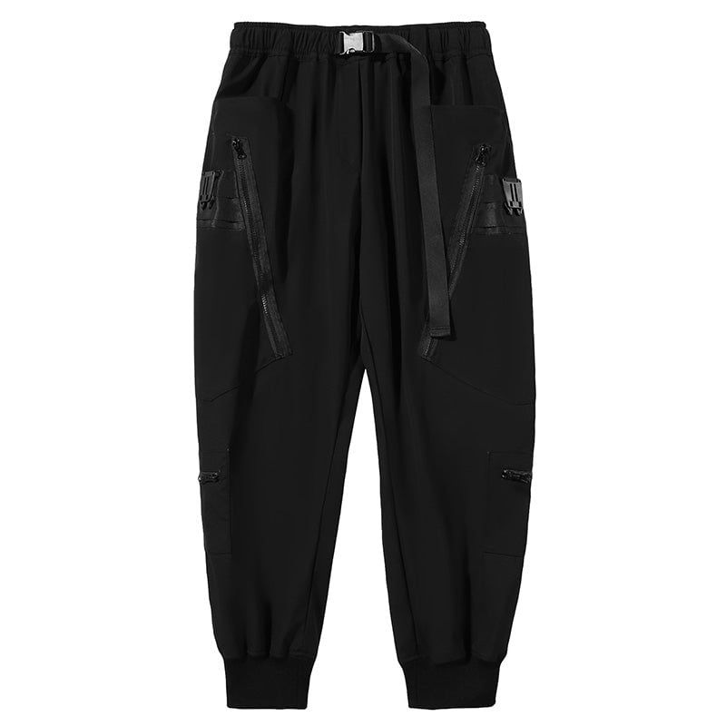Combat Cargo Pants Diagonal Zipper Pocket sold by Yugen Theory
