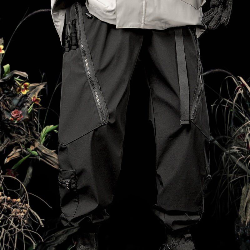 Combat Cargo Pants Diagonal Zipper Pocket sold by Yugen Theory product image thumbnail 4