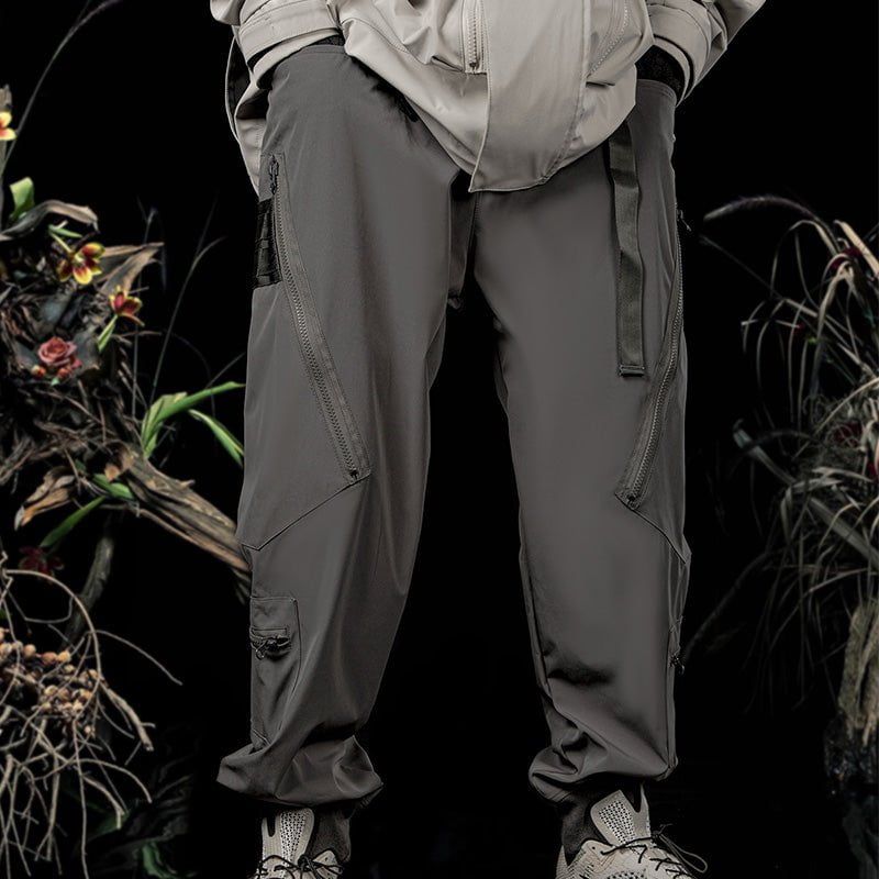 Combat Cargo Pants Diagonal Zipper Pocket sold by Yugen Theory product image thumbnail 5