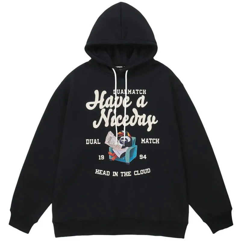 Casual Hoodie Have A Nice Day sold by Yugen Theory