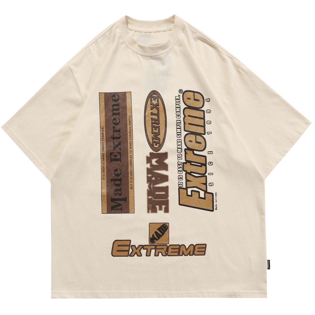 Box Letters Graphic T-Shirt sold by Yugen Theory product image thumbnail 5