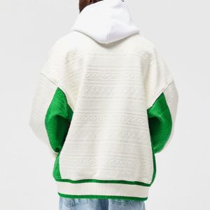 Lapel Baseball Jacket Letter sold by Yugen Theory