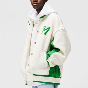 Lapel Baseball Jacket Letter sold by Yugen Theory