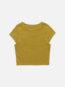 Embroidered Slim Fit Short Sleeve sold by Yugen Theory