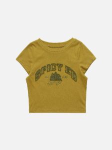 Embroidered Slim Fit Short Sleeve sold by Yugen Theory