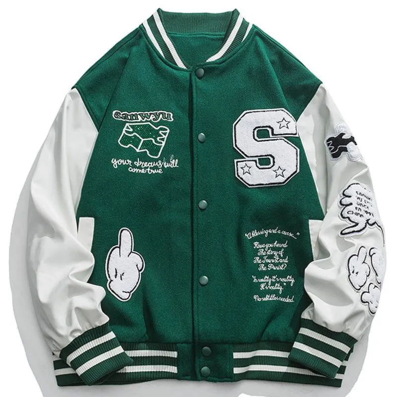 Varsity Club Jacket Embroidery Puzzles sold by Yugen Theory