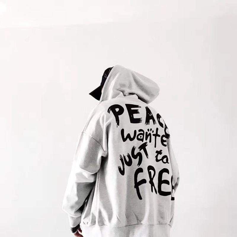 Peace Hoodie sold by Yugen Theory product image thumbnail 4