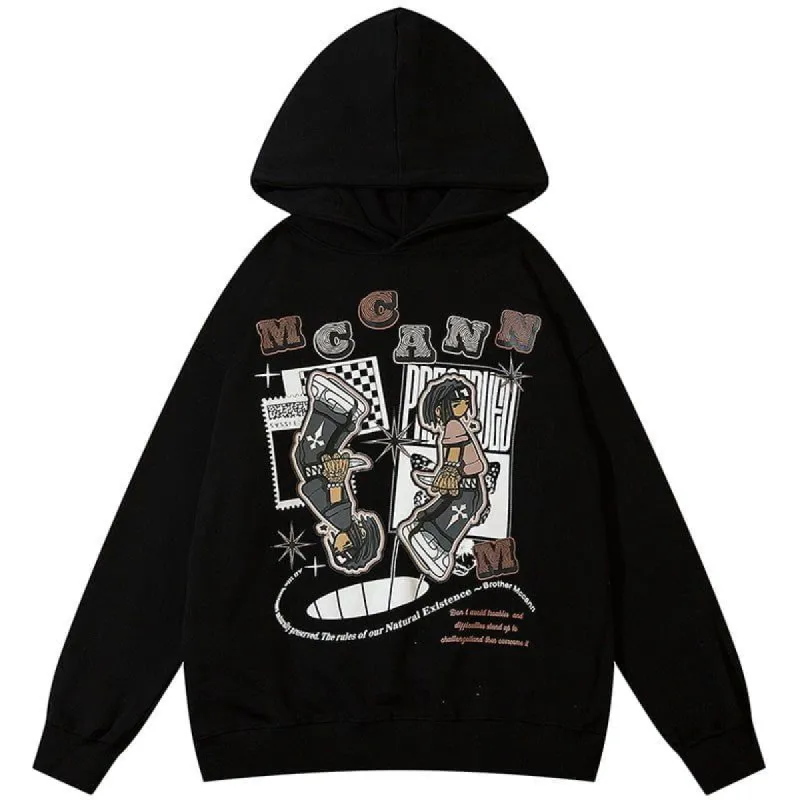 Fall Pullover Hoodie Hip Hop Boy sold by Yugen Theory