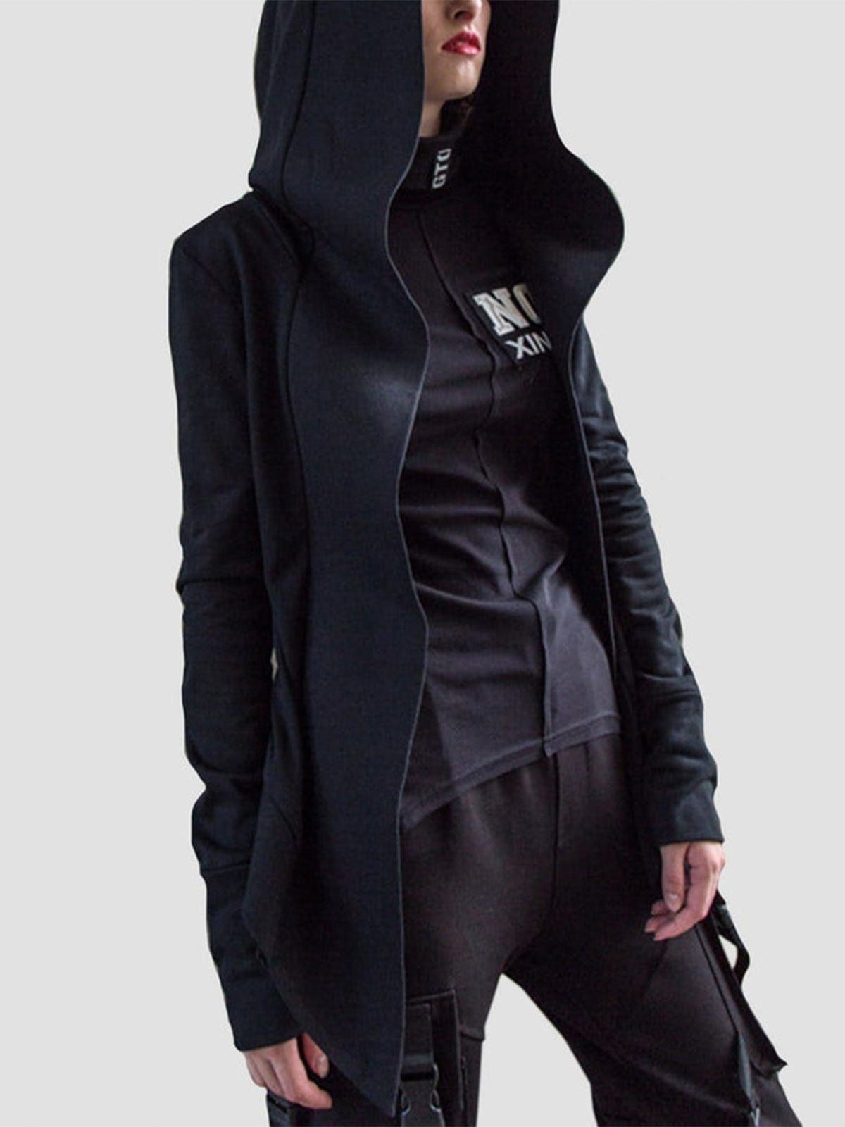 Dark Irregular Witch Cloak Cardigan Jacket sold by Yugen Theory product image thumbnail 2