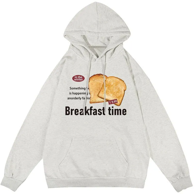Oversize Hoodie Breakfast Time sold by Yugen Theory