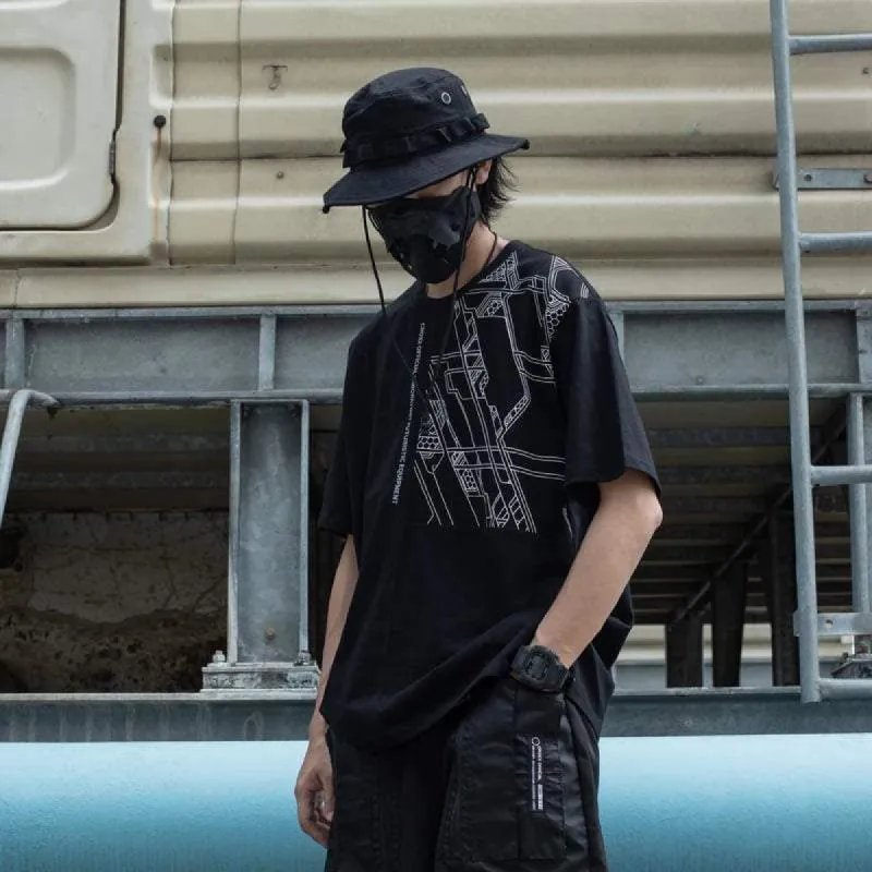 Futuristic Techwear T-Shirt design sold by Yugen Theory