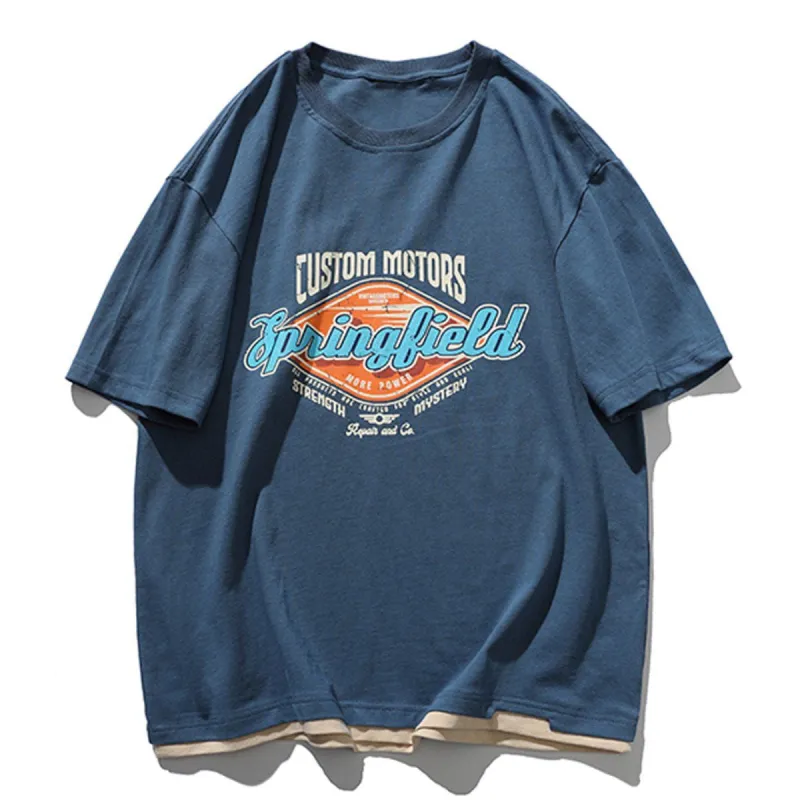 Diamond Letter Graphic T-Shirt sold by Yugen Theory