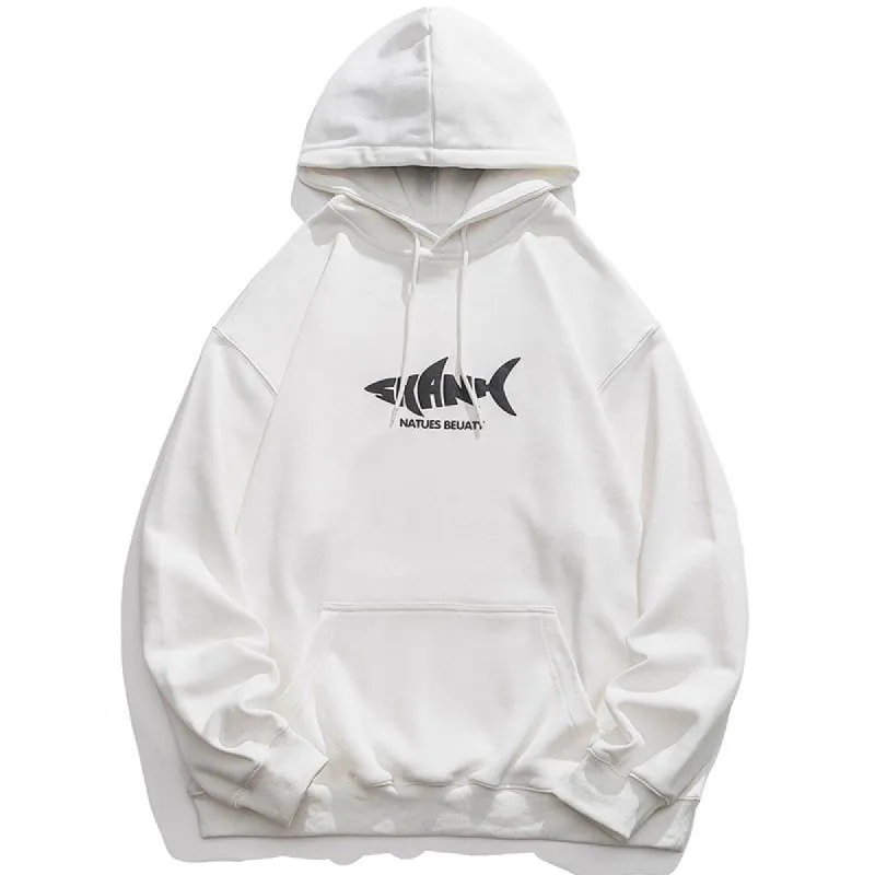 Street Style Hoodie Sharks sold by Yugen Theory