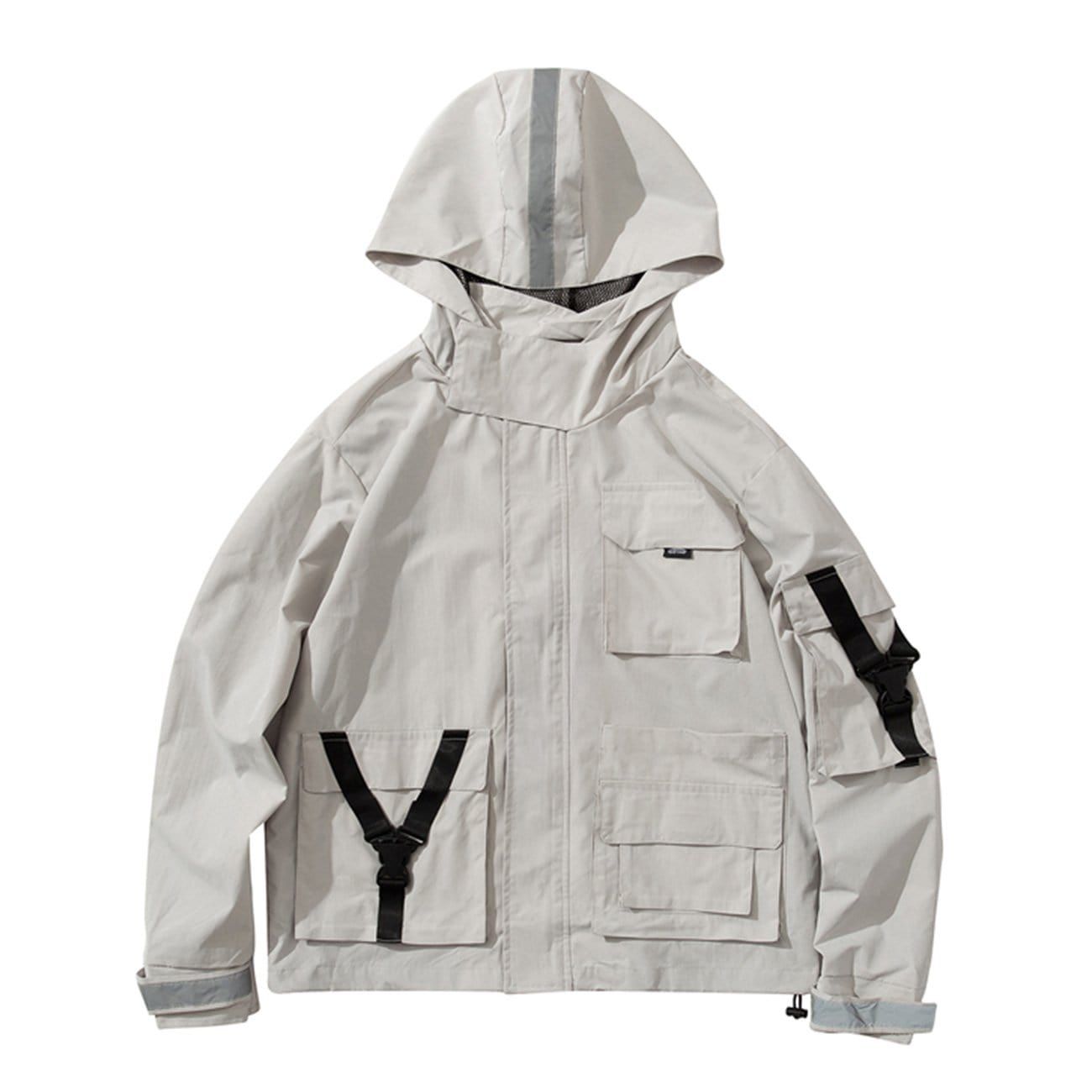Retro Hooded Workwear Jacket sold by Yugen Theory