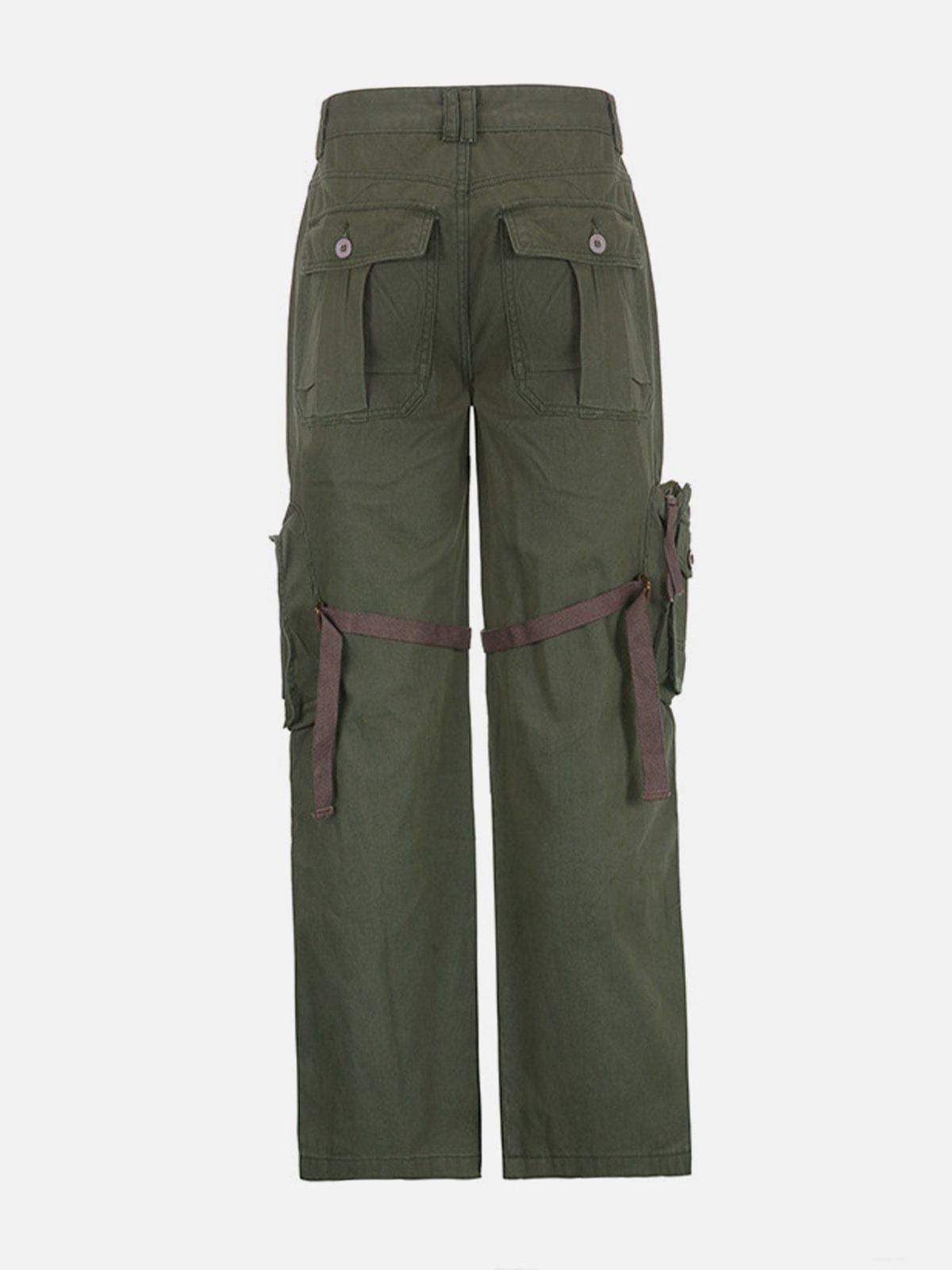 Ribbons Zipper Cargo Pants sold by Yugen Theory product image thumbnail 4