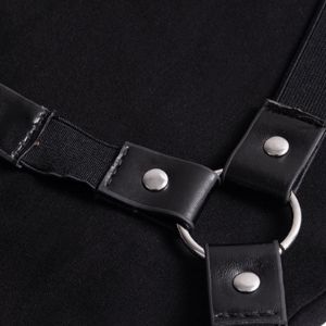 Punk PU Buckle Pants sold by Yugen Theory