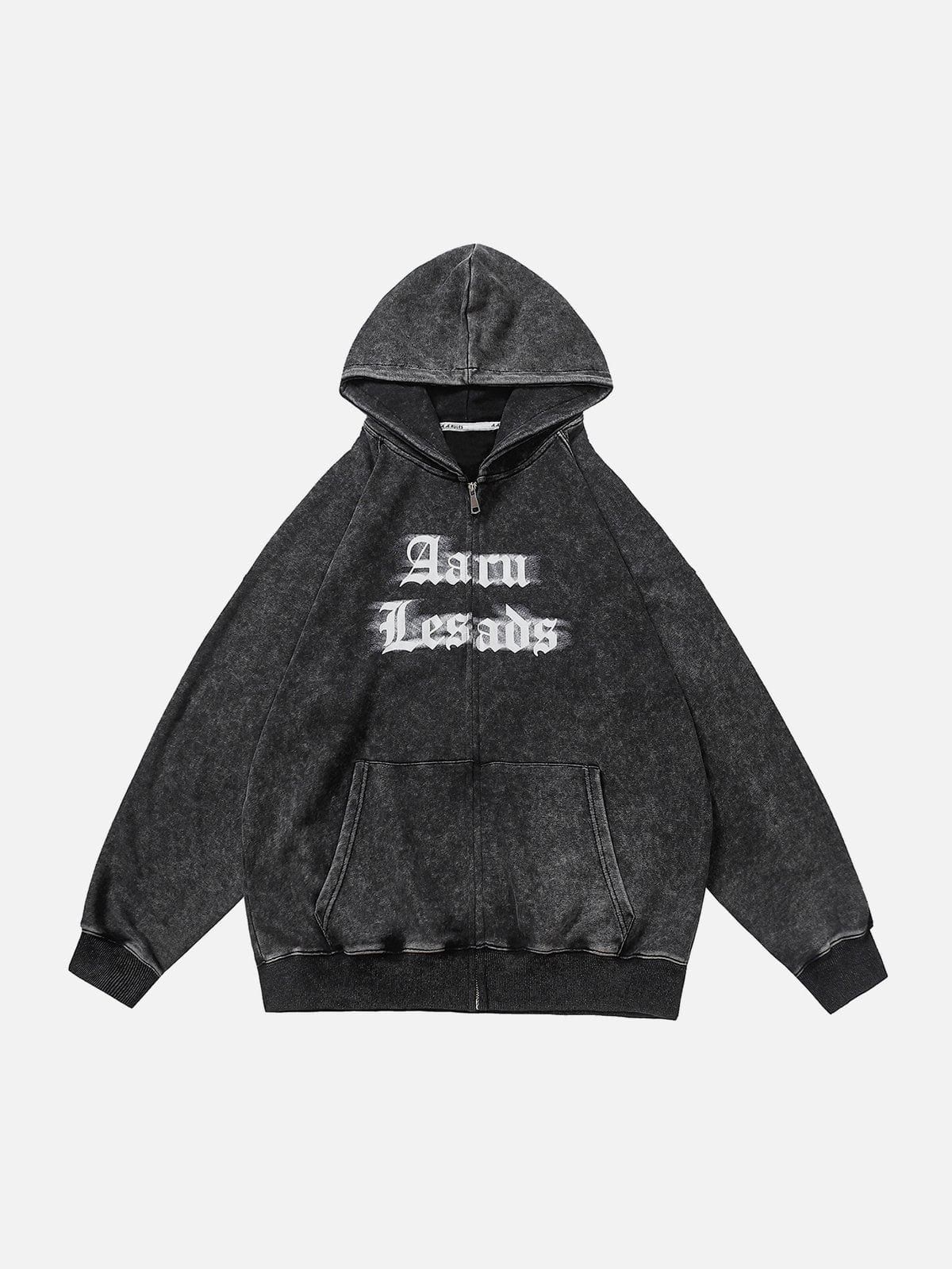 Butterfly Print Washed Hoodie sold by Yugen Theory product image thumbnail 2