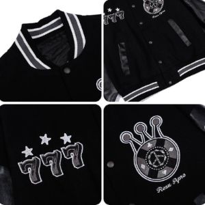 Cool Letterman Varsity Jacket Crown sold by Yugen Theory