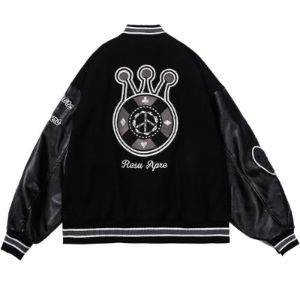 Cool Letterman Varsity Jacket Crown sold by Yugen Theory