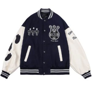Cool Letterman Varsity Jacket Crown sold by Yugen Theory