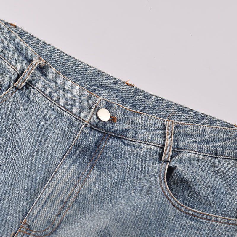 Straight Leg Jeans Flame Cross sold by Yugen Theory product image thumbnail 3