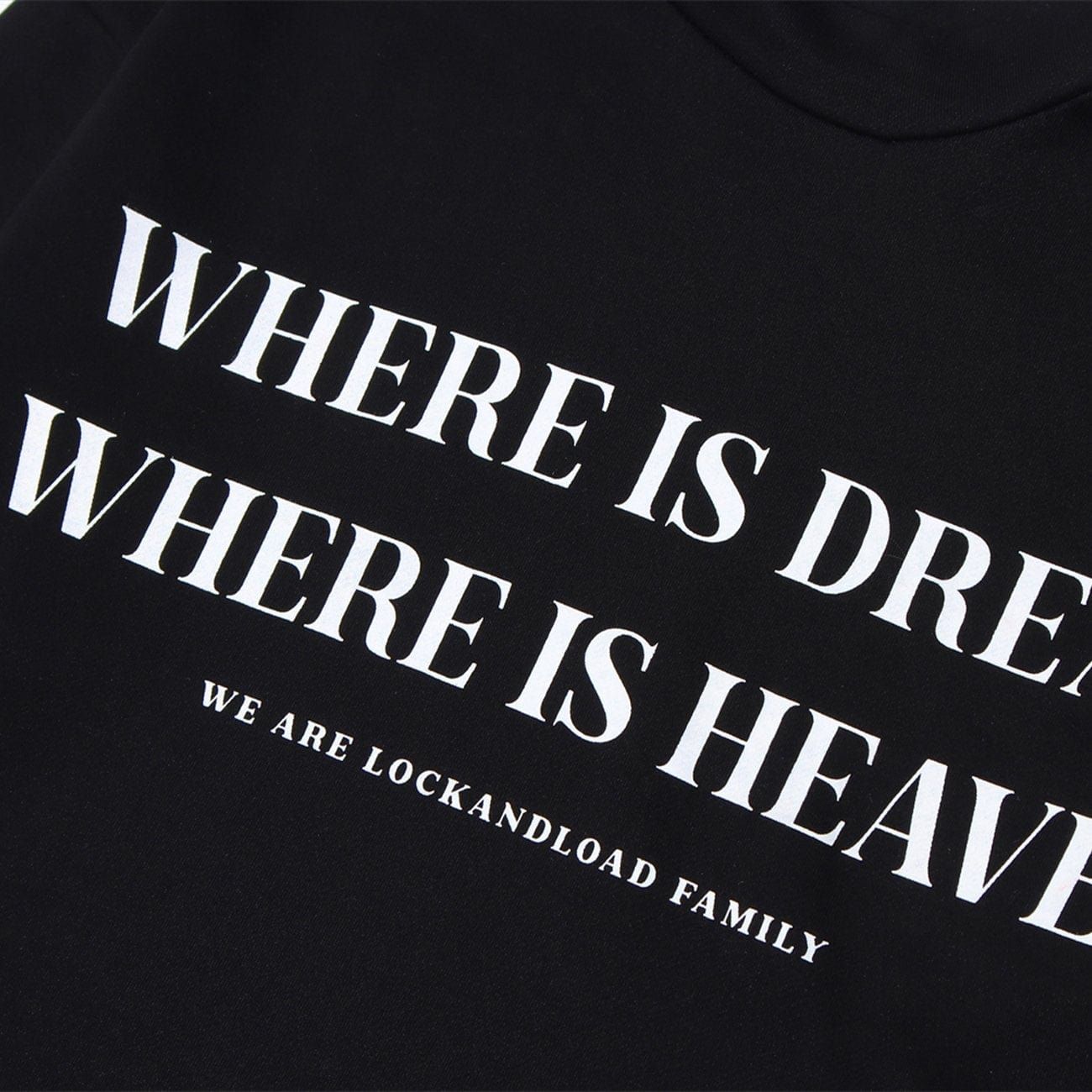 Letter Print Turtleneck Sweatshirt sold by Yugen Theory product image thumbnail 5