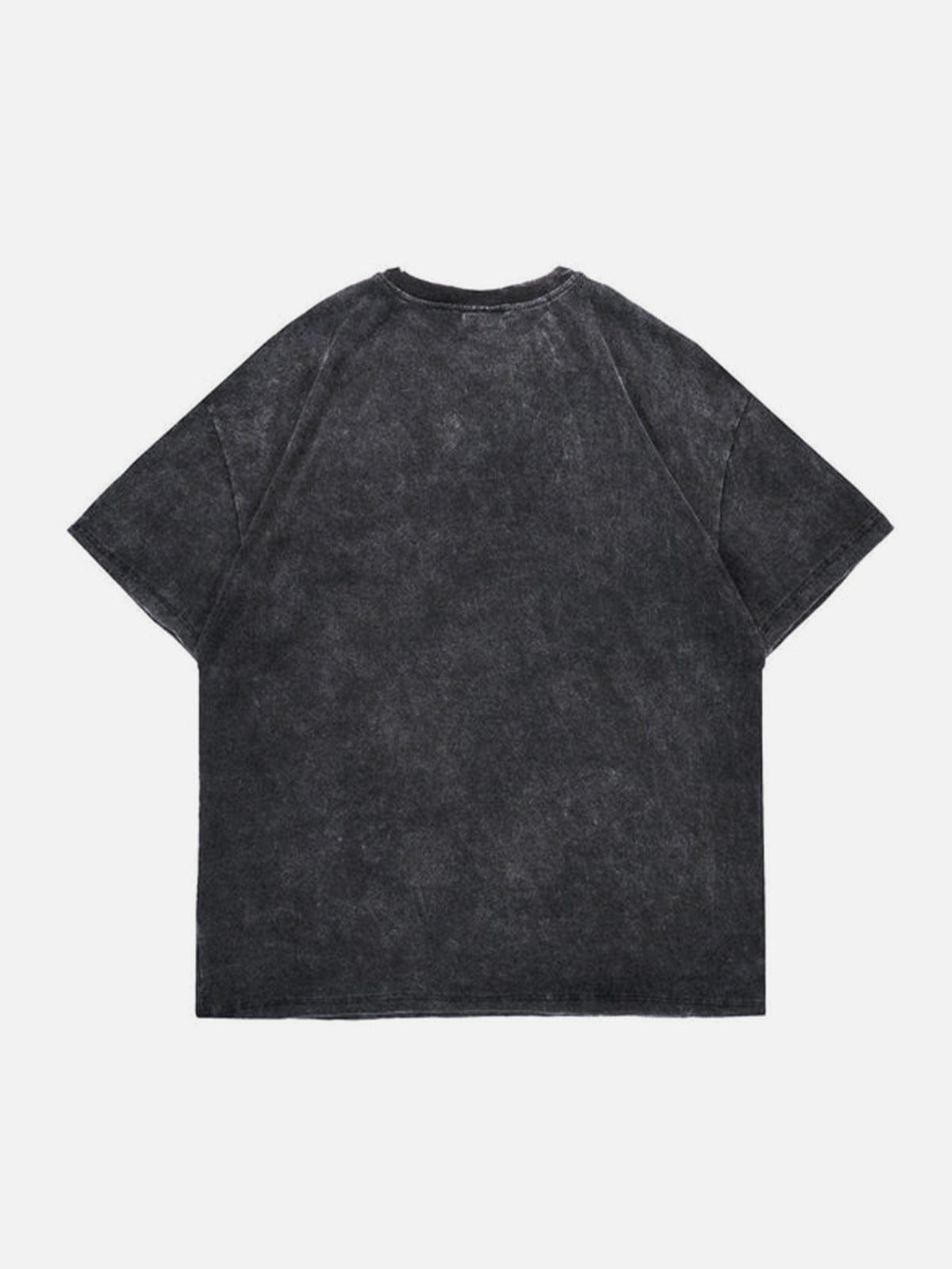 Washed Letters T-Shirt sold by Yugen Theory product image thumbnail 4