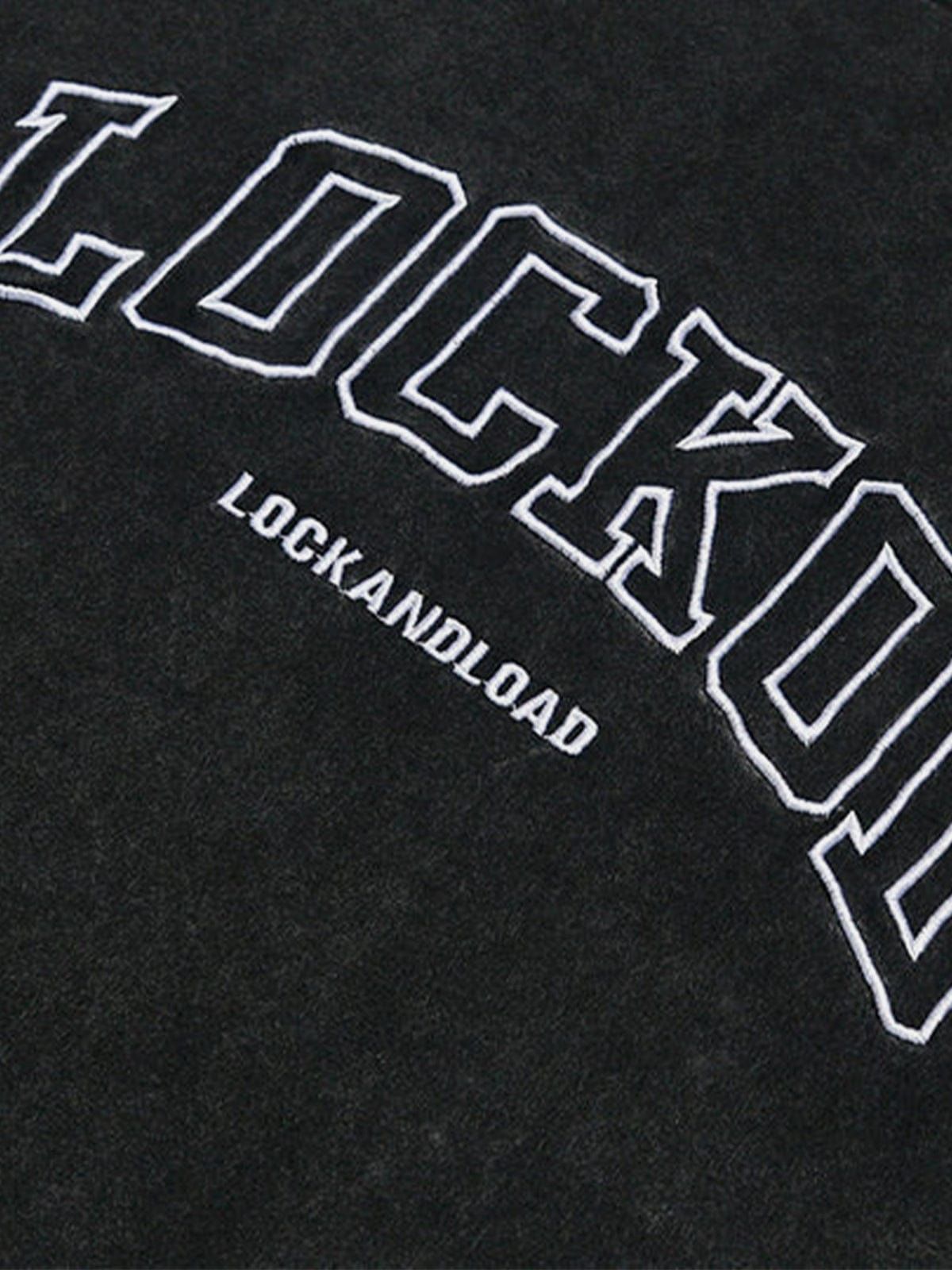 Washed Letters T-Shirt sold by Yugen Theory product image thumbnail 5