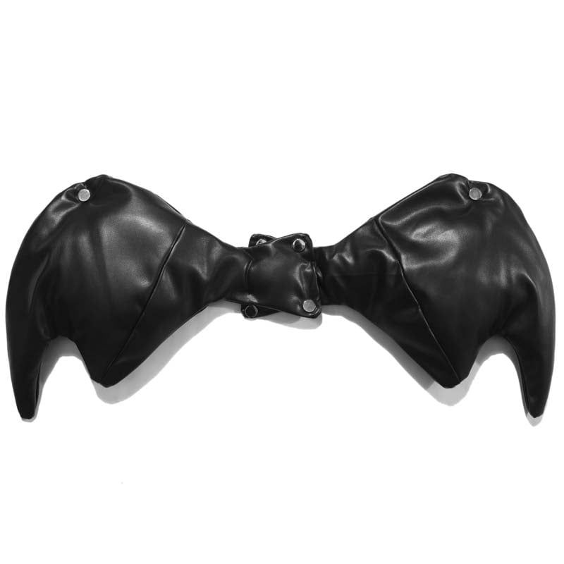 Leather Puffer Winter Coat with Wings sold by Yugen Theory product image thumbnail 4