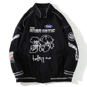 Energetic Reflective Strips Jacket sold by Yugen Theory