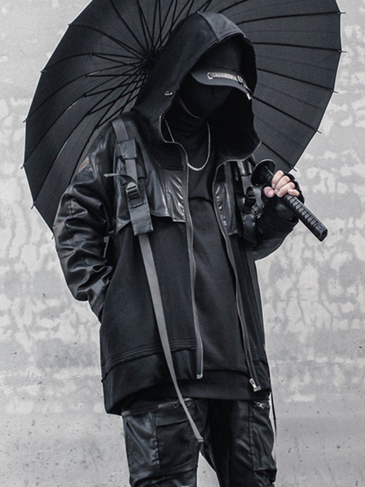 Patchwork Fake Two Jacket sold by Yugen Theory product image thumbnail 3