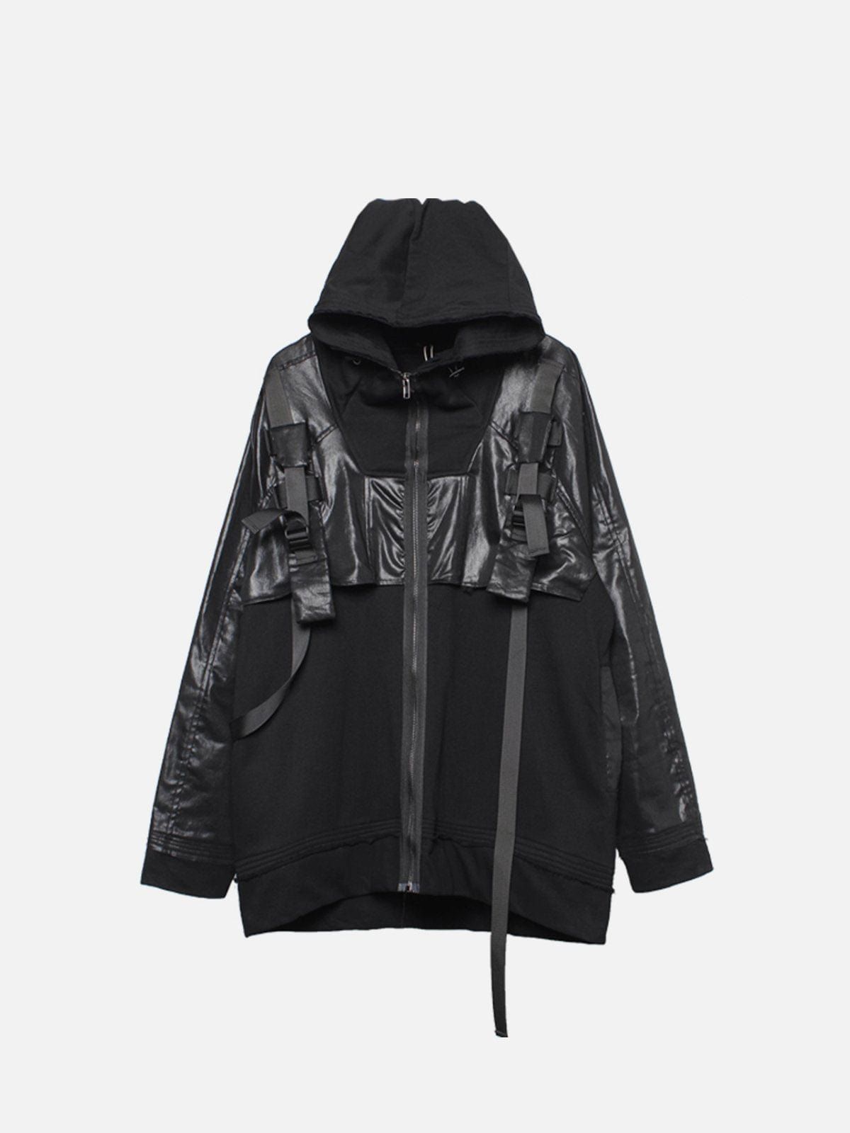 Patchwork Fake Two Jacket sold by Yugen Theory product image thumbnail 4