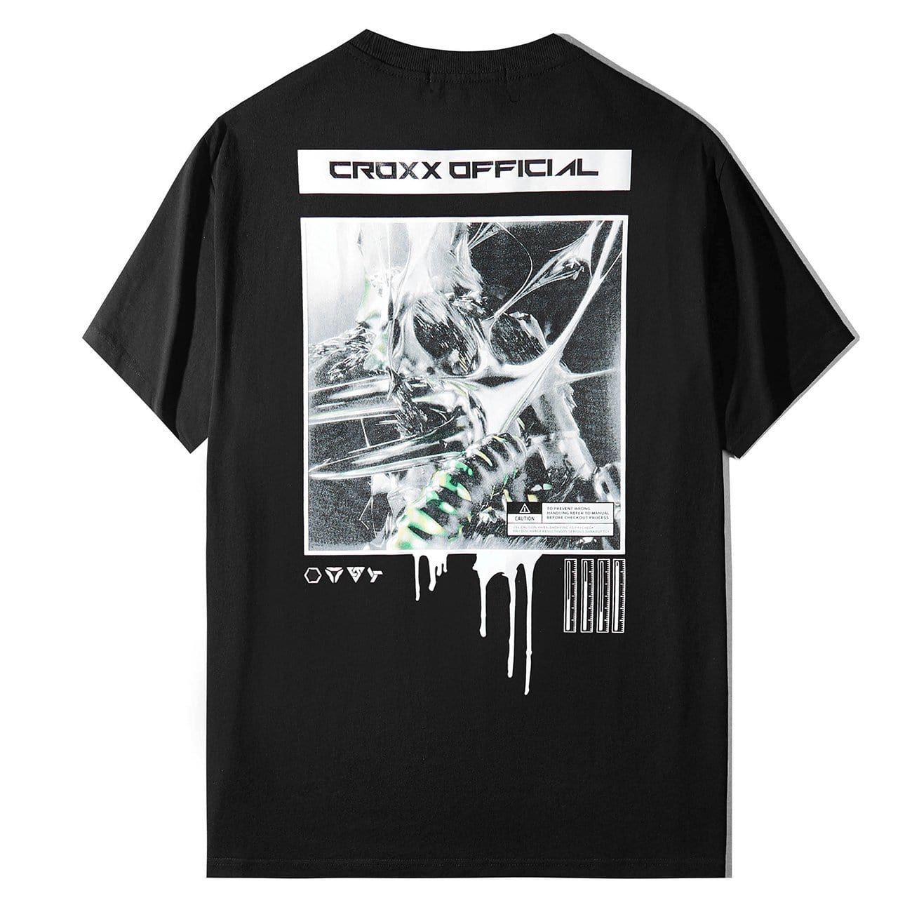 Function Dark Print Cotton T-Shirt sold by Yugen Theory