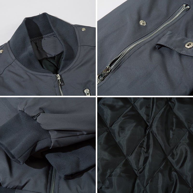 Bomber Winter Jacket Full Zipper sold by Yugen Theory product image thumbnail 5