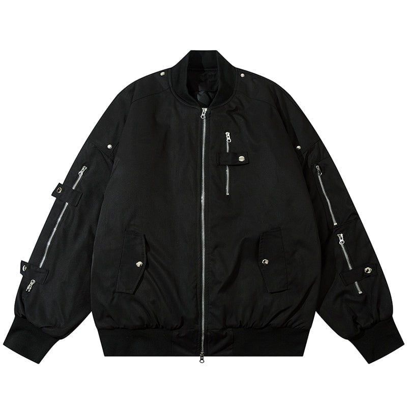 Bomber Winter Jacket Full Zipper sold by Yugen Theory product image thumbnail 2