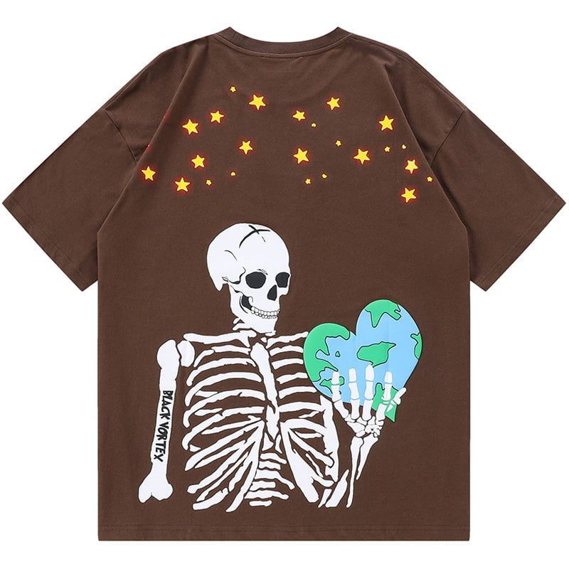 Interesting T-shirt Skeleton sold by Yugen Theory