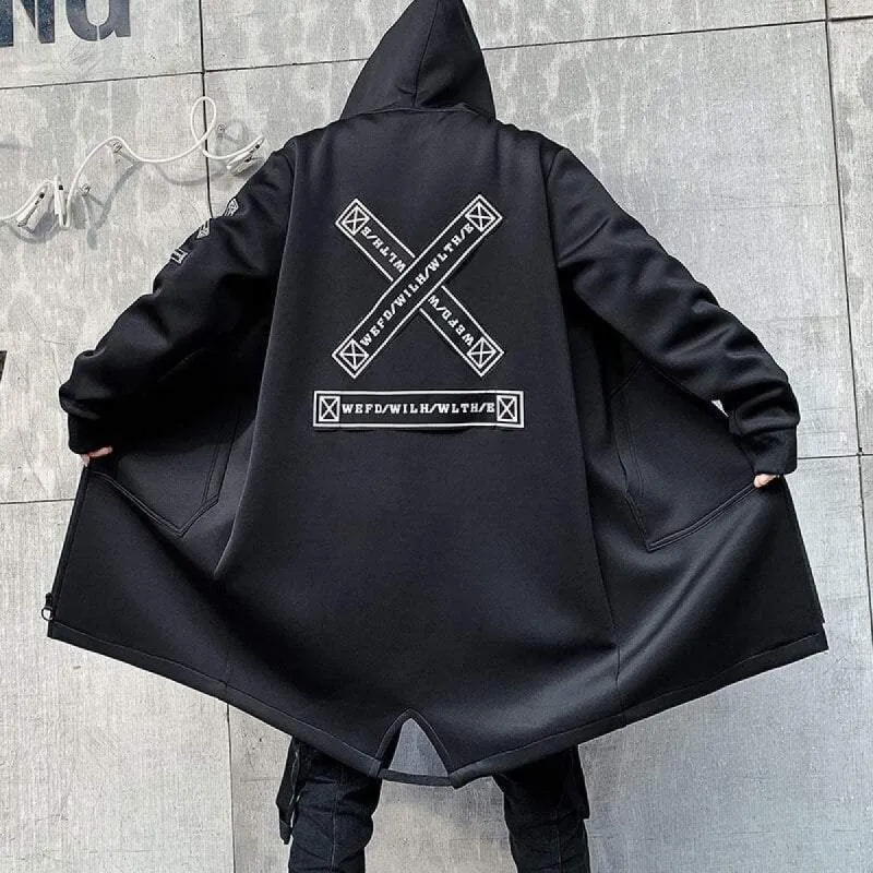 Combat Black Techwear Jacket sold by Yugen Theory