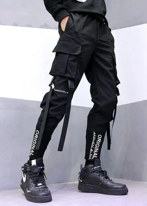 Black Techwear Pants sold by Yugen Theory