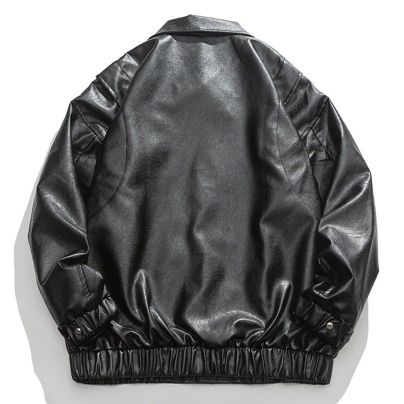 Leather Jacket Print Letter sold by Yugen Theory product image thumbnail 5