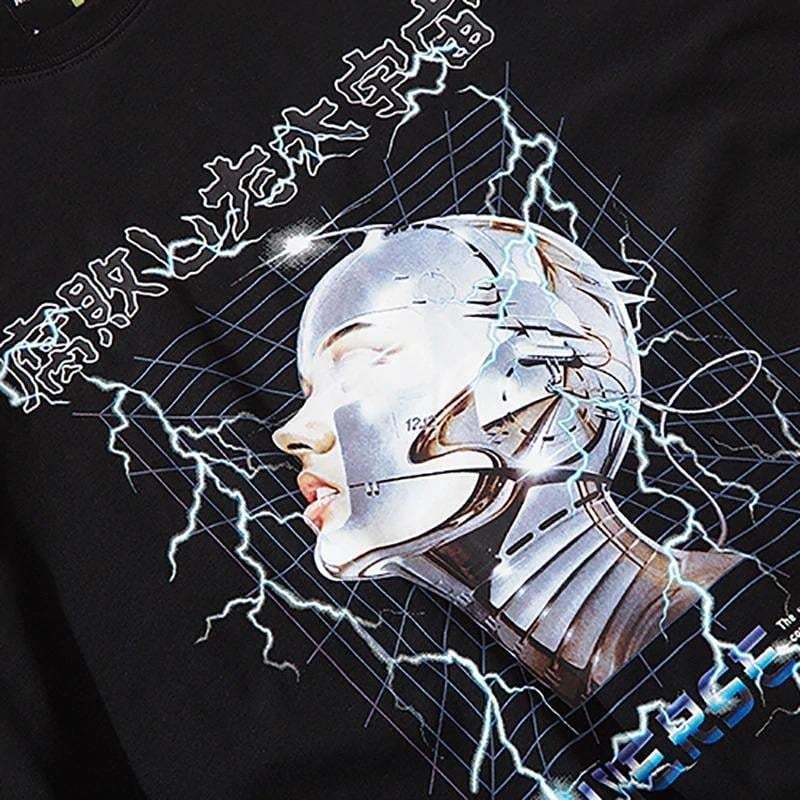 Cyberpunk Techwear T-Shirt sold by Yugen Theory