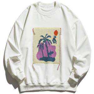Vintage Sweatshirt Embroidered Graphic sold by Yugen Theory