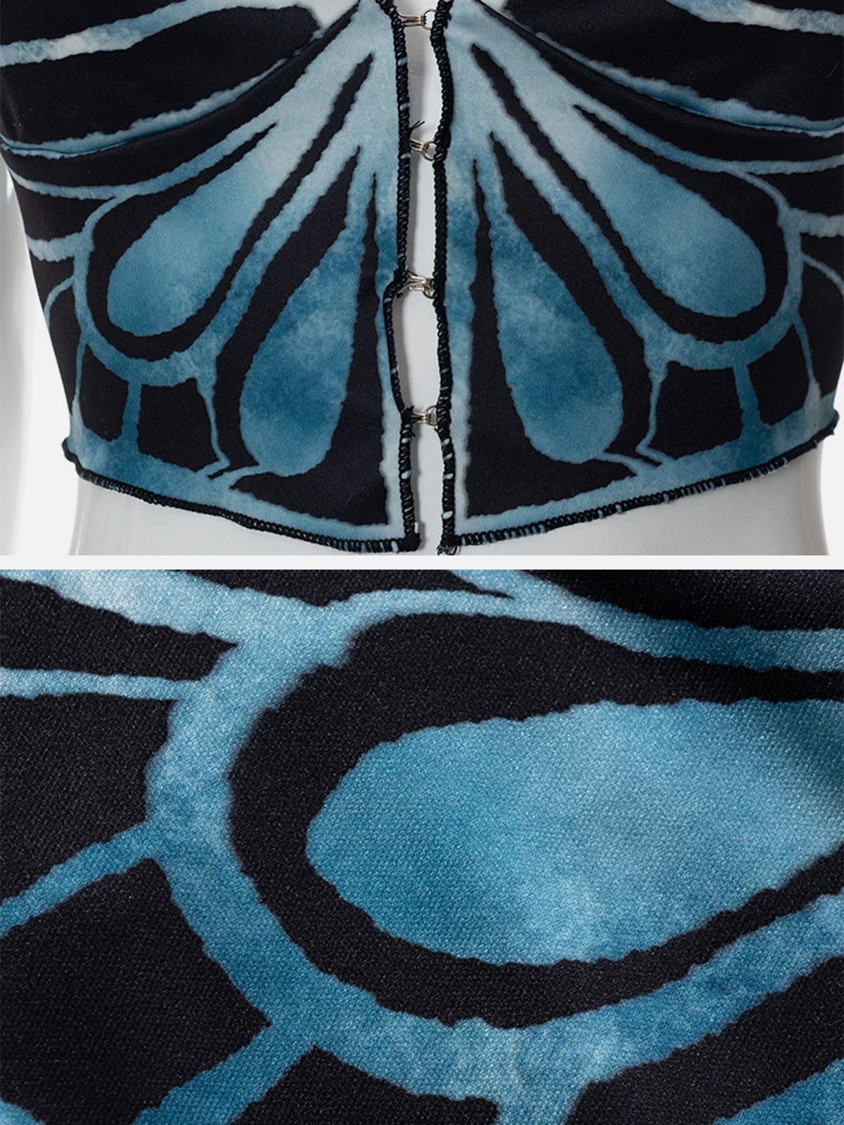 Butterfly Print Vest sold by Yugen Theory product image thumbnail 4