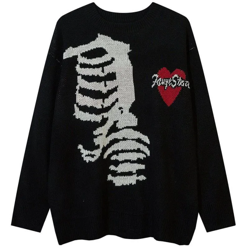 Cozy Knit Sweater Skeleton sold by Yugen Theory