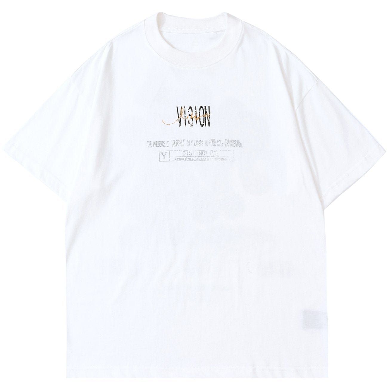 Faded Neon Cotton Graphic T-Shirt sold by Yugen Theory product image thumbnail 4